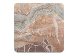 JD-1048-12-0 Segment Coffee Table Orange Levante Marble