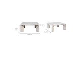 JD-1048-15-0 Segment Coffee Table Ashen Grey