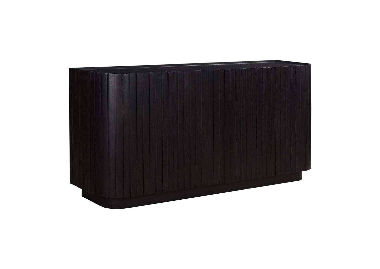 JD-1050-02 Povera 4 Door Sideboard Black