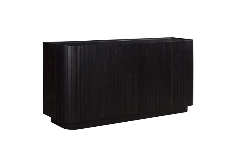 JD-1050-02 Povera 4 Door Sideboard Black