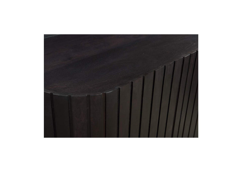 JD-1050-02 Povera 4 Door Sideboard Black