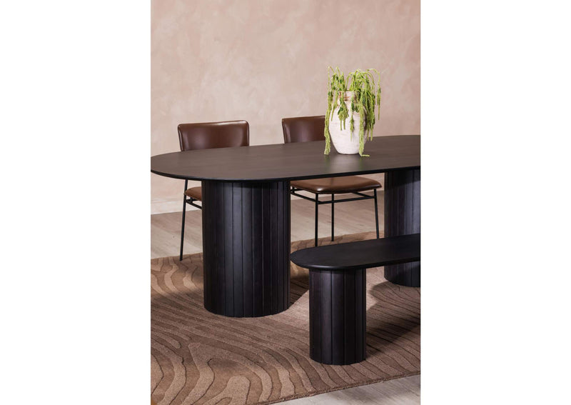 JD-1053-02-0 Povera Dining Bench Black