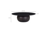 JD-1056-02-0 Bradbury Large Coffee Table Black