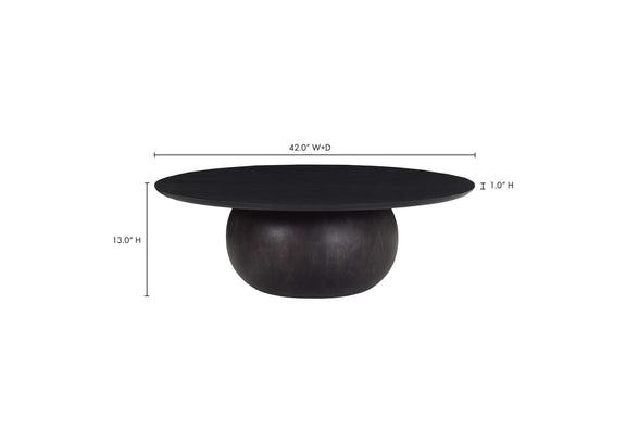 JD-1056-02-0 Bradbury Large Coffee Table Black