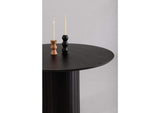JD-1059-02-0 Povera Round Dining Table Black