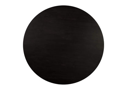 JD-1059-02-0 Povera Round Dining Table Black