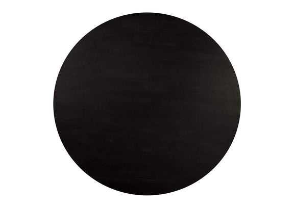 JD-1059-02-0 Povera Round Dining Table Black