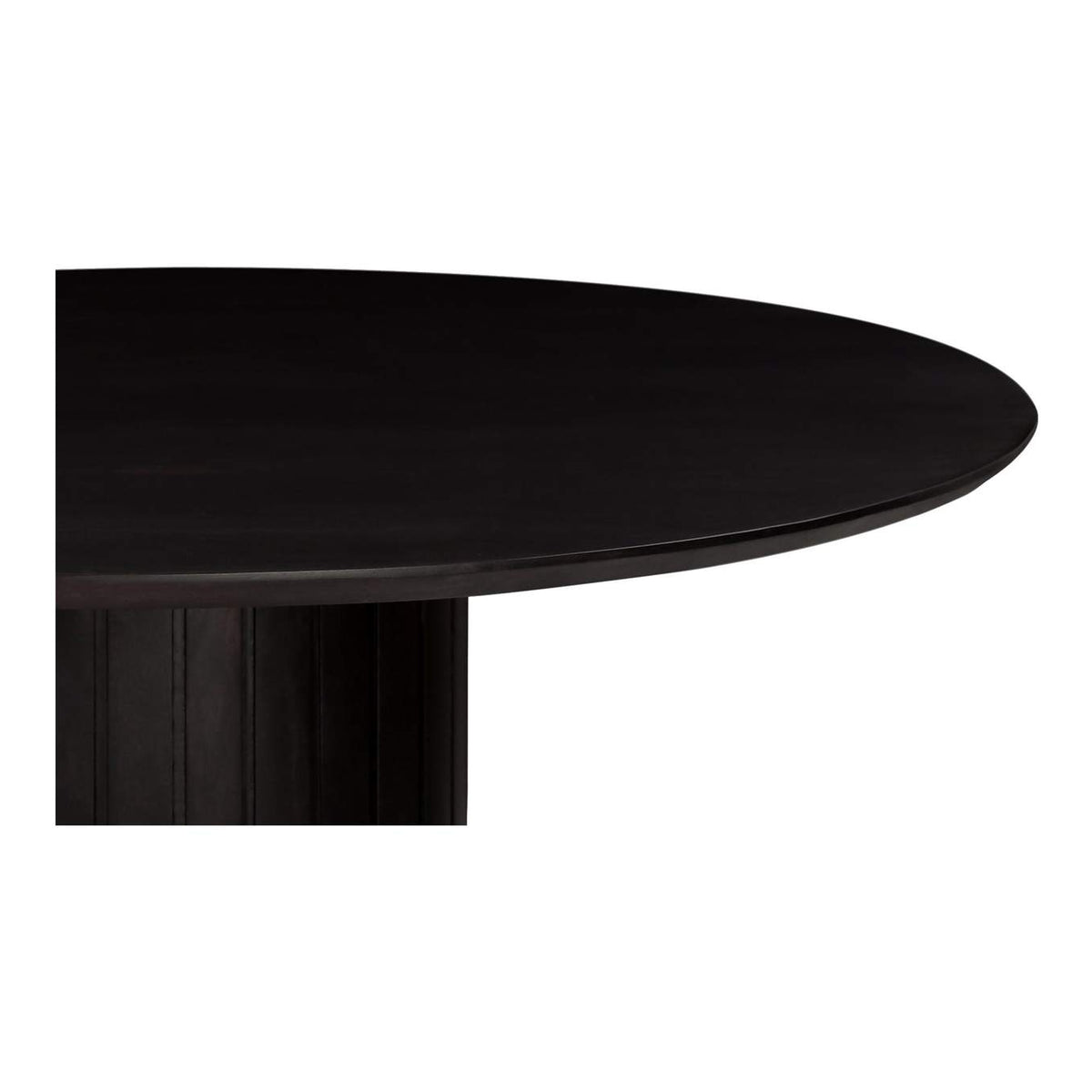 JD-1059-02-0 Povera Round Dining Table Black