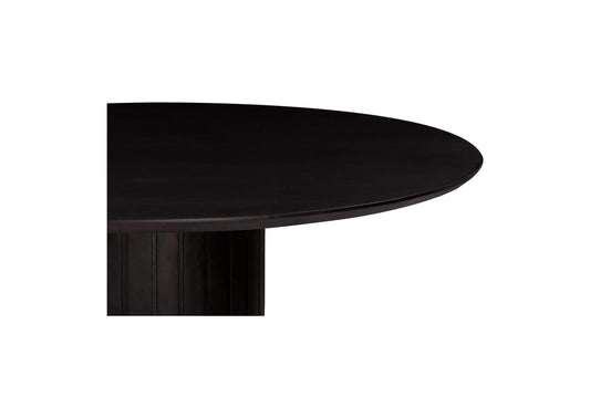 JD-1059-02-0 Povera Round Dining Table Black