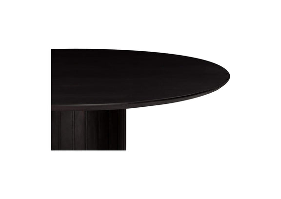 JD-1059-02-0 Povera Round Dining Table Black