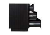 JD-1062-02 Povera 6 Drawer Dresser Black