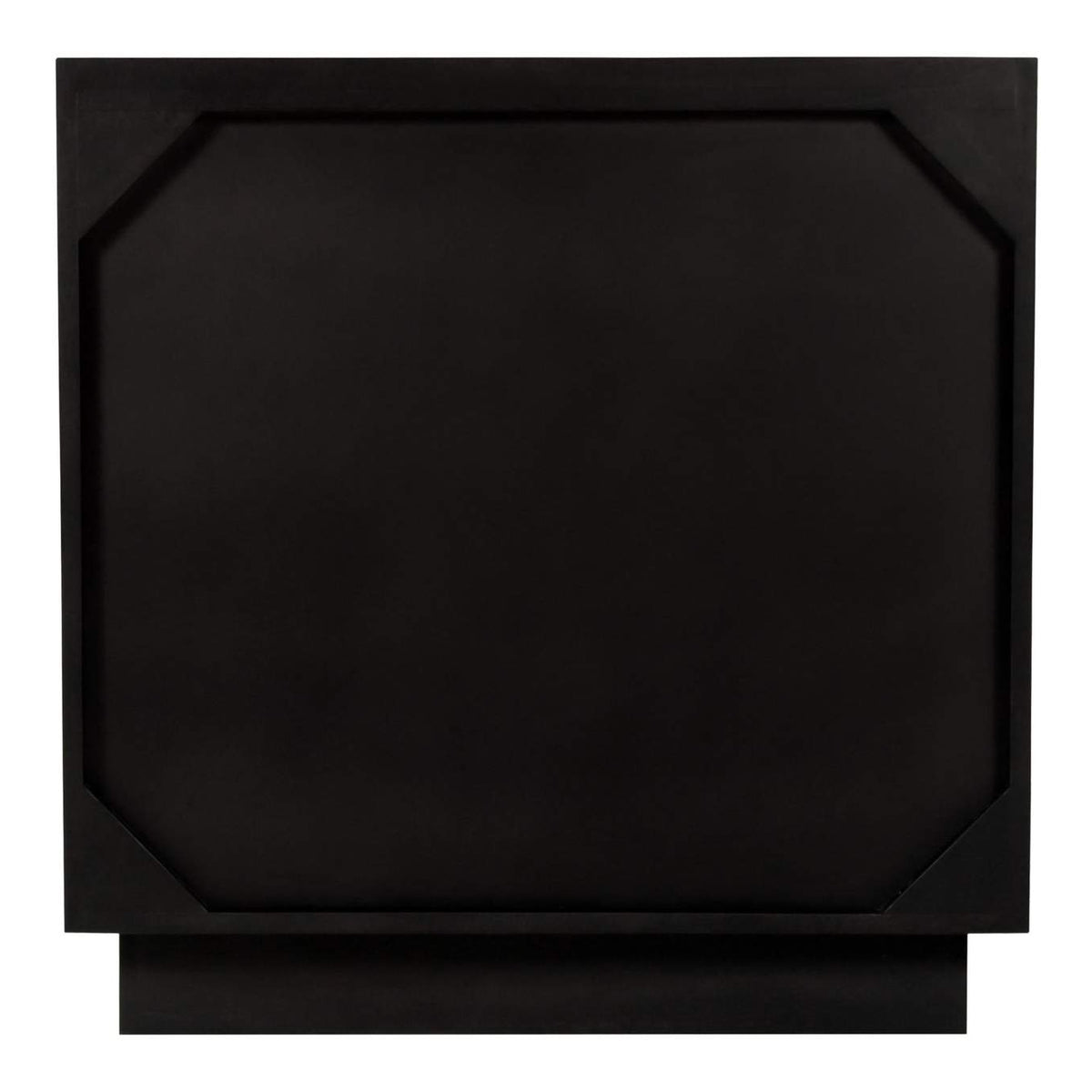 JD-1063-02 Povera 3 Drawer Nightstand Black