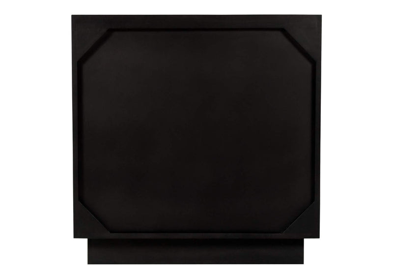 JD-1063-02 Povera 3 Drawer Nightstand Black