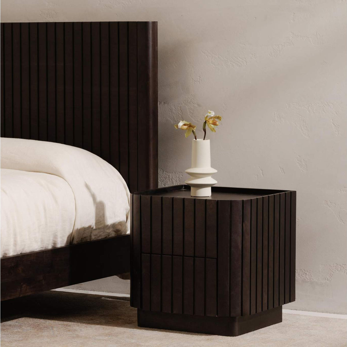 JD-1064-02 Povera Nightstand Black