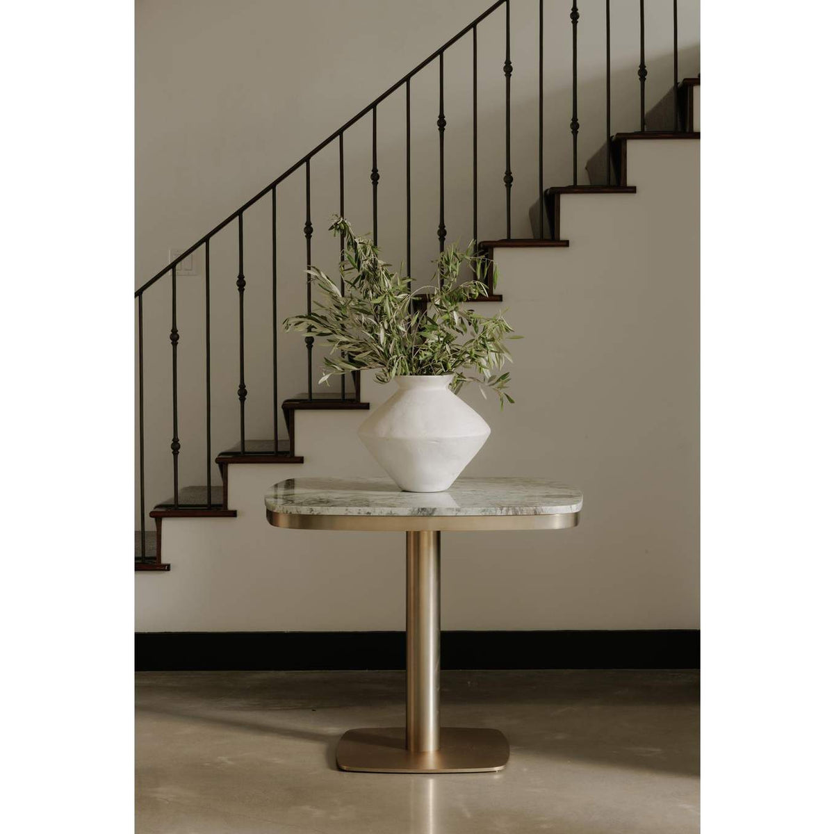 JD-1067-16-0 Celeste Cafe Table Green Onyx Marble