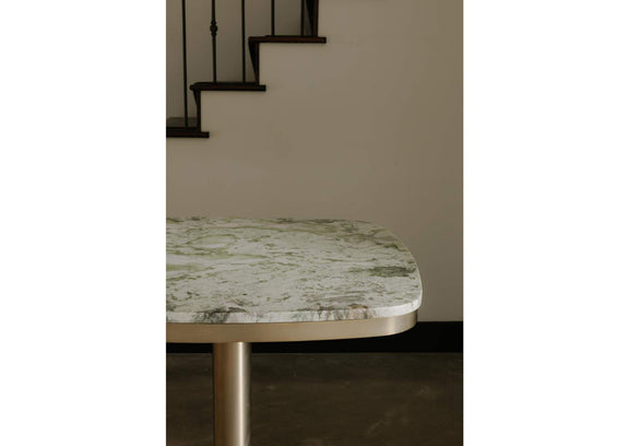 JD-1067-16-0 Celeste Cafe Table Green Onyx Marble