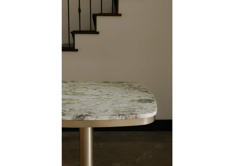 JD-1067-16-0 Celeste Cafe Table Green Onyx Marble
