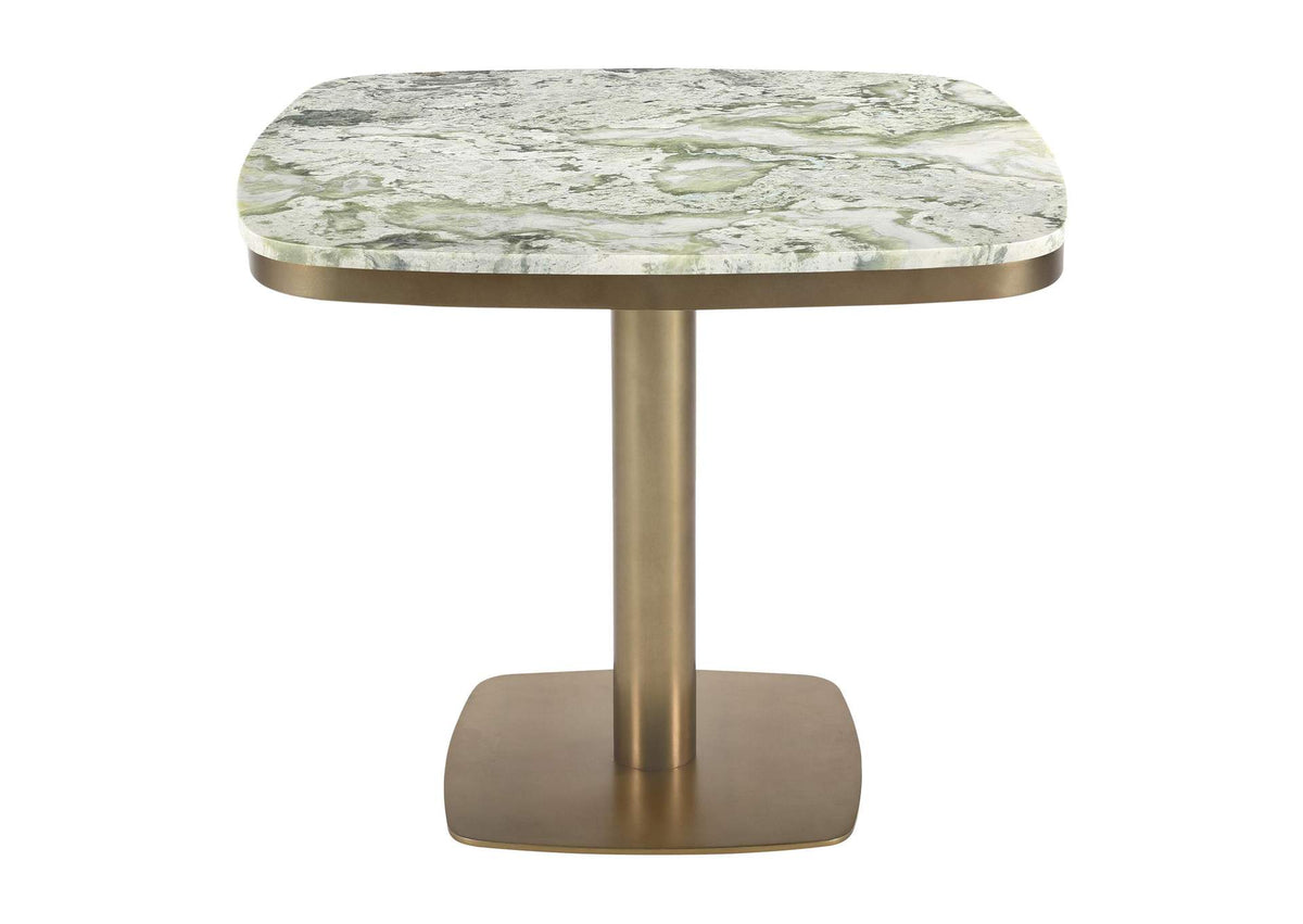 JD-1067-16-0 Celeste Cafe Table Green Onyx Marble