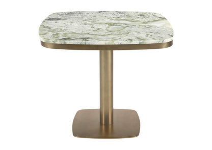 JD-1067-16-0 Celeste Cafe Table Green Onyx Marble