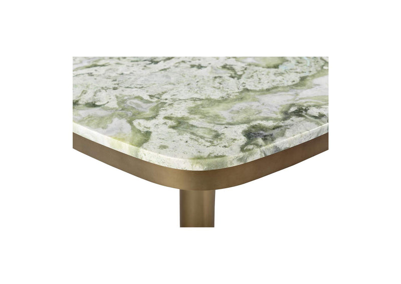 JD-1067-16-0 Celeste Cafe Table Green Onyx Marble