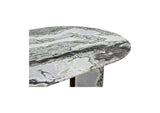 JD-1075-16-0 Celia Oval Dining Table Green Onyx Marble