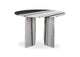 JD-1076-37-0 Celia Round Dining Table Panda Marble