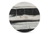 JD-1076-37-0 Celia Round Dining Table Panda Marble