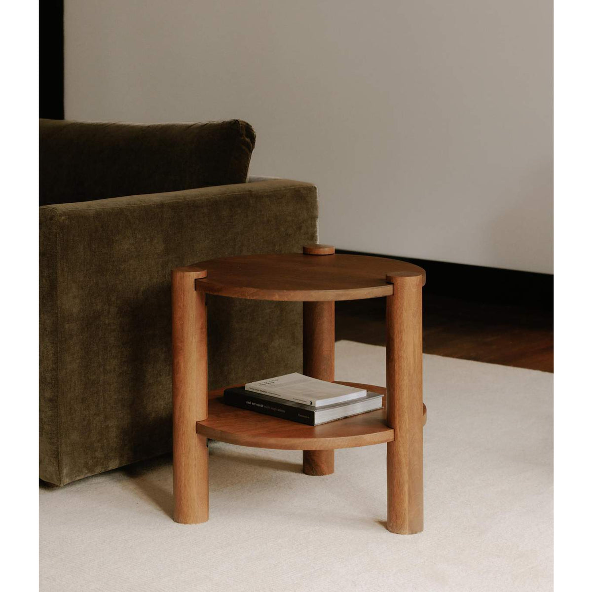JD-1087-03 Olsen Accent Table Vintage Brown