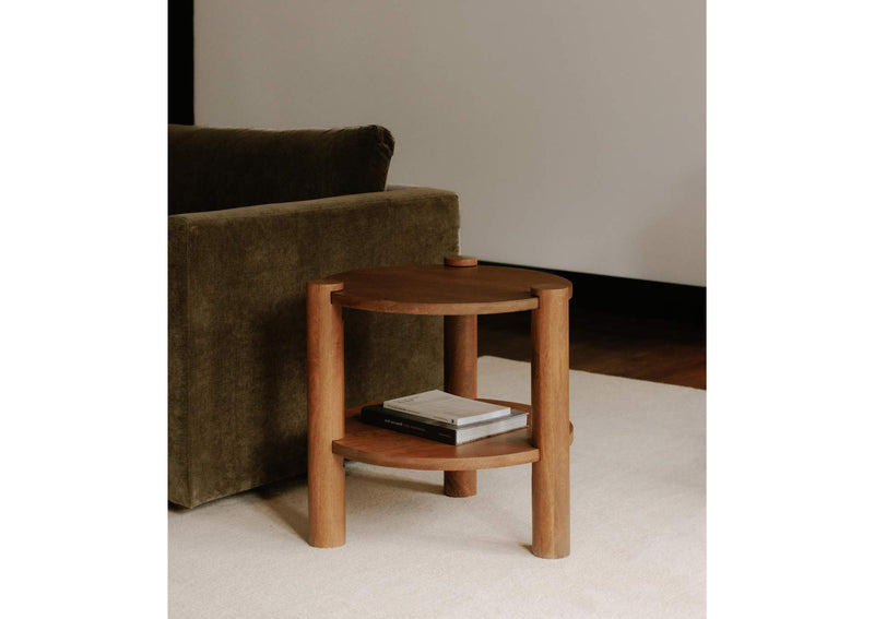 JD-1087-03 Olsen Accent Table Vintage Brown