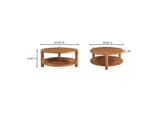 JD-1088-03 Olsen Coffee Table Vintage Brown