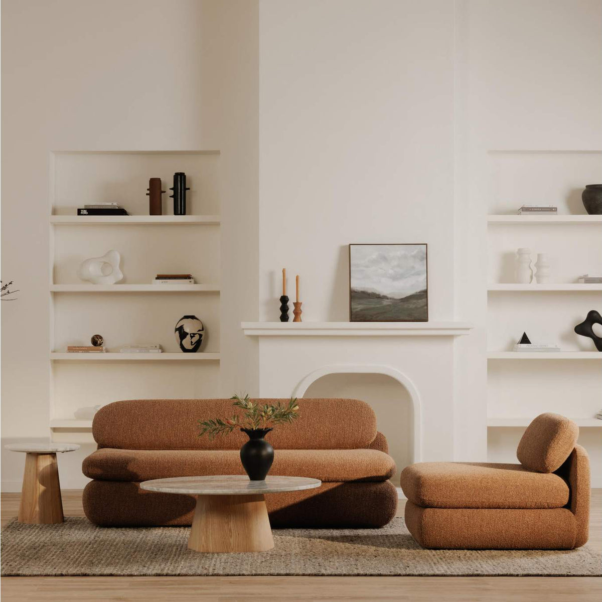 JD-1092-18-0 Evelyn Coffee Table Ashen Grey Matrix