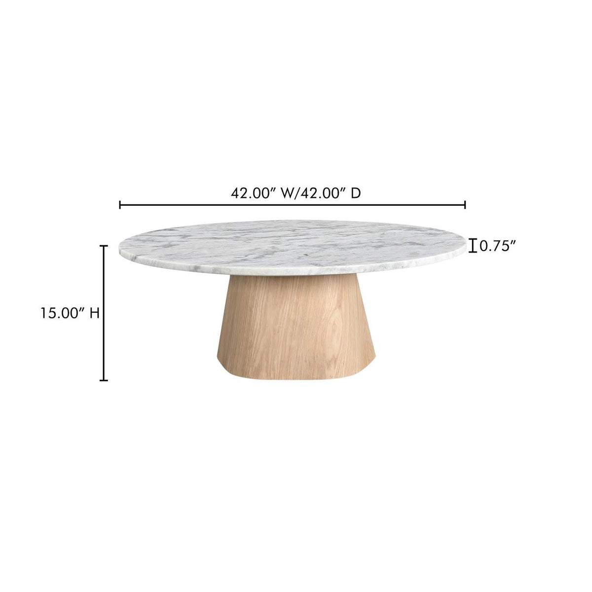 JD-1092-18-0 Evelyn Coffee Table Ashen Grey Matrix