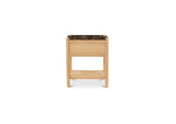 JD-1104-20 Elio Nightstand Dark Emperador Marble