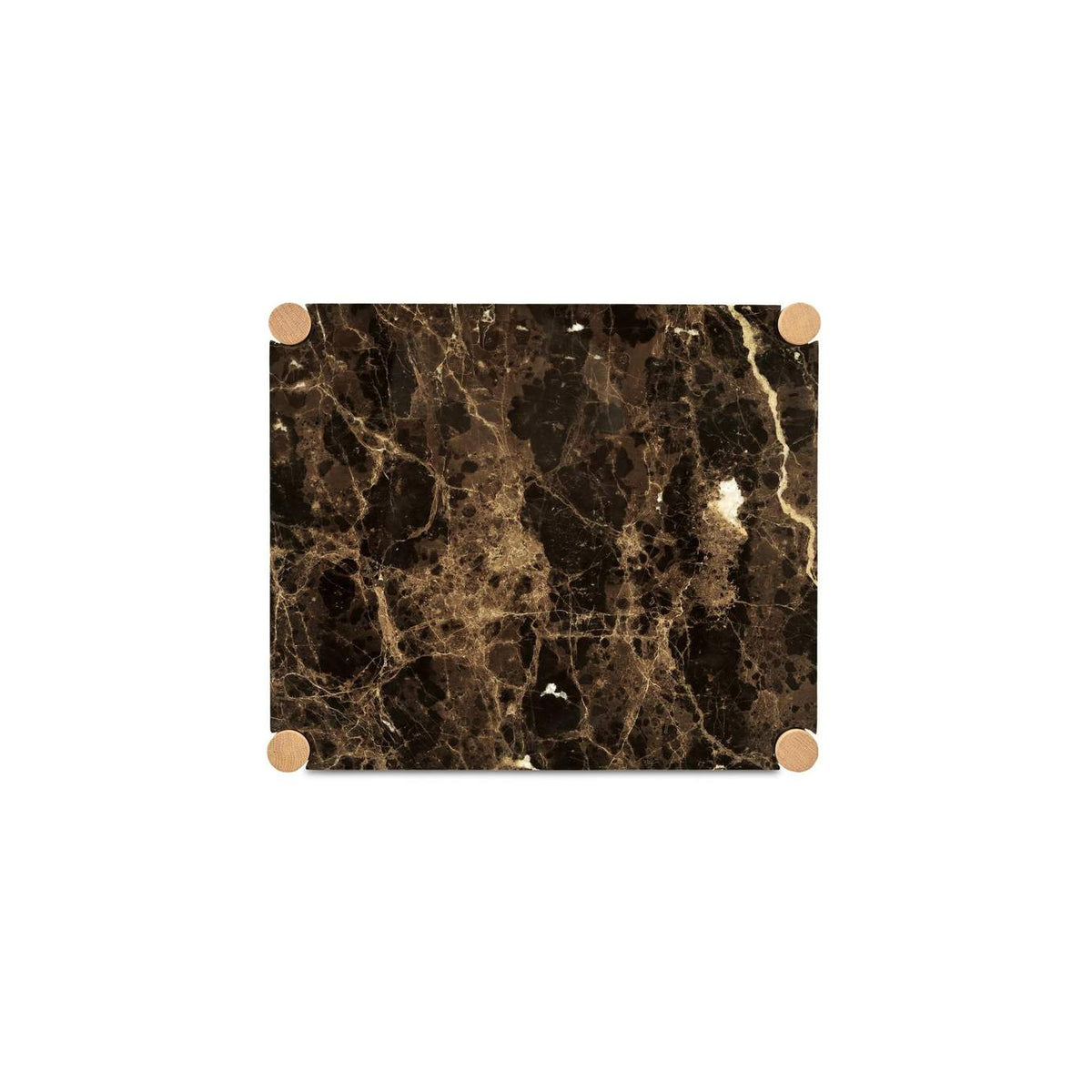 JD-1104-20 Elio Nightstand Dark Emperador Marble
