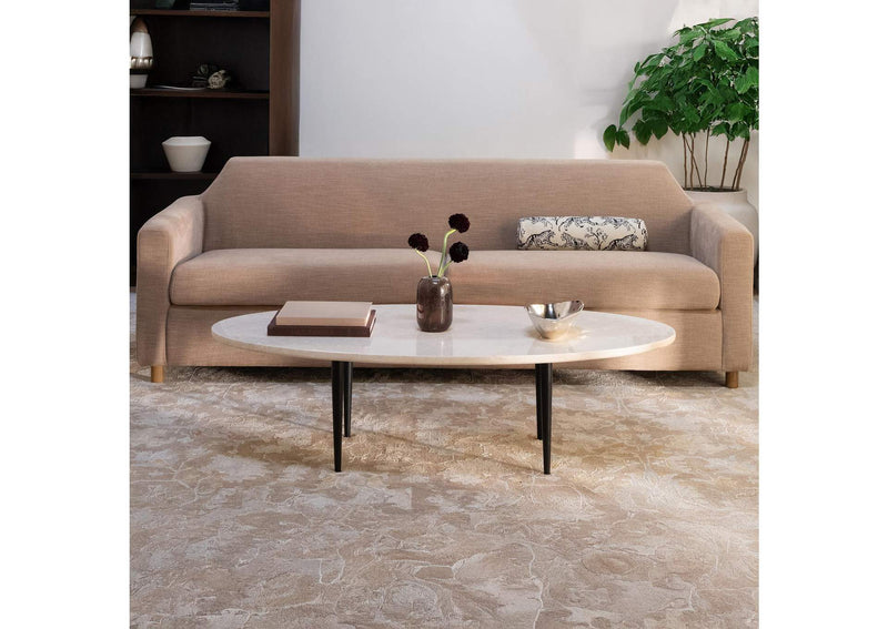 JD-1111-34-0 Winona Coffee Table Botticino Beige Marble