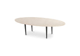 JD-1111-34-0 Winona Coffee Table Botticino Beige Marble