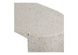 JK-1002-29 Lyon Outdoor Bench White Terrazzo