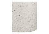 JK-1002-29 Lyon Outdoor Bench White Terrazzo