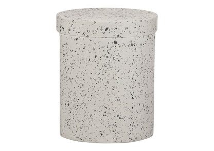 JK-1003-29 Lyon Outdoor Stool White Terrazzo