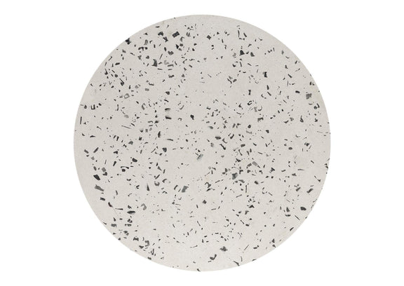 JK-1003-29 Lyon Outdoor Stool White Terrazzo