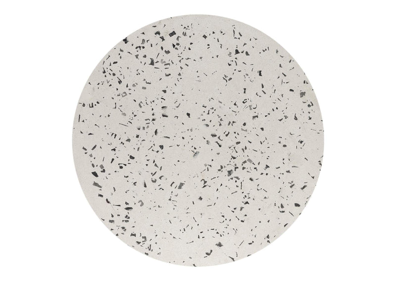 JK-1003-29 Lyon Outdoor Stool White Terrazzo