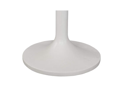 JK-1004-29-0 Tuli Outdoor Cafe Table White Terrazzo
