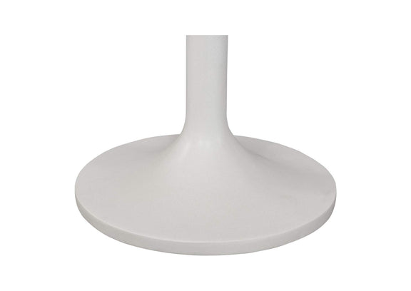 JK-1004-29-0 Tuli Outdoor Cafe Table White Terrazzo
