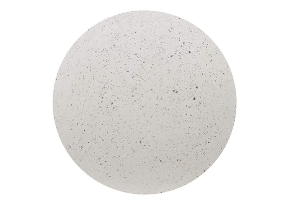 JK-1004-29-0 Tuli Outdoor Cafe Table White Terrazzo
