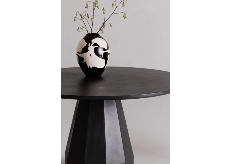 JK-1010-02-0 Templo Outdoor Dining Table Black