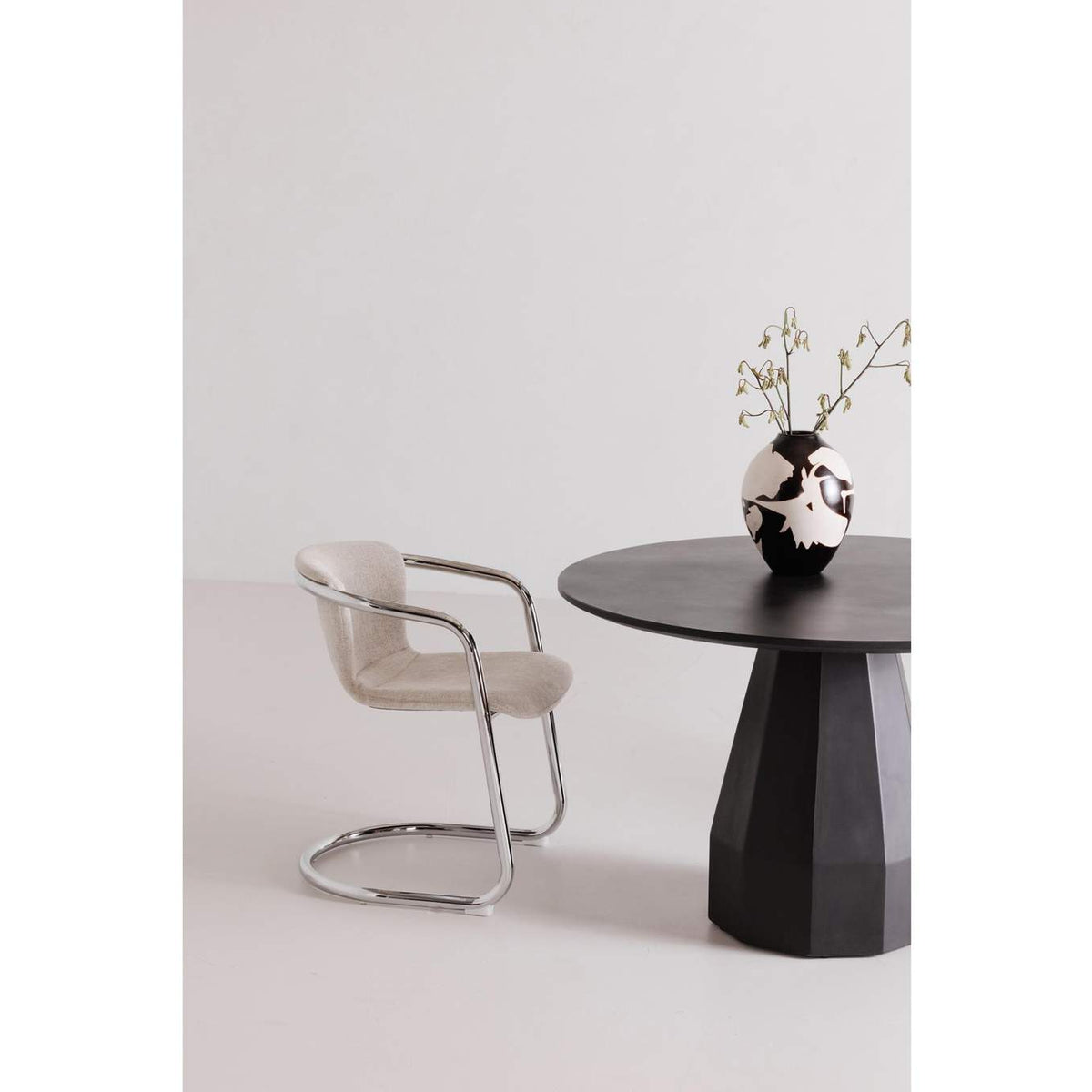 JK-1010-02-0 Templo Outdoor Dining Table Black