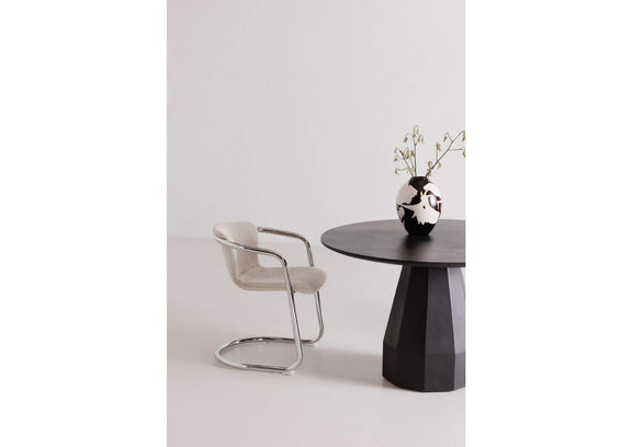 JK-1010-02-0 Templo Outdoor Dining Table Black