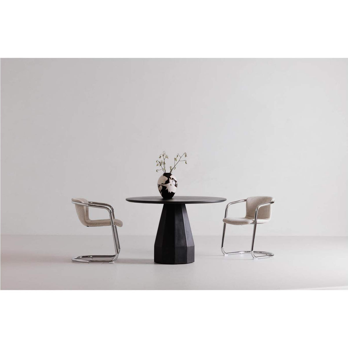 JK-1010-02-0 Templo Outdoor Dining Table Black