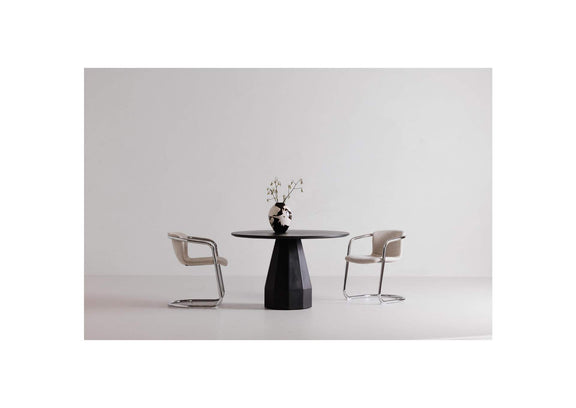 JK-1010-02-0 Templo Outdoor Dining Table Black