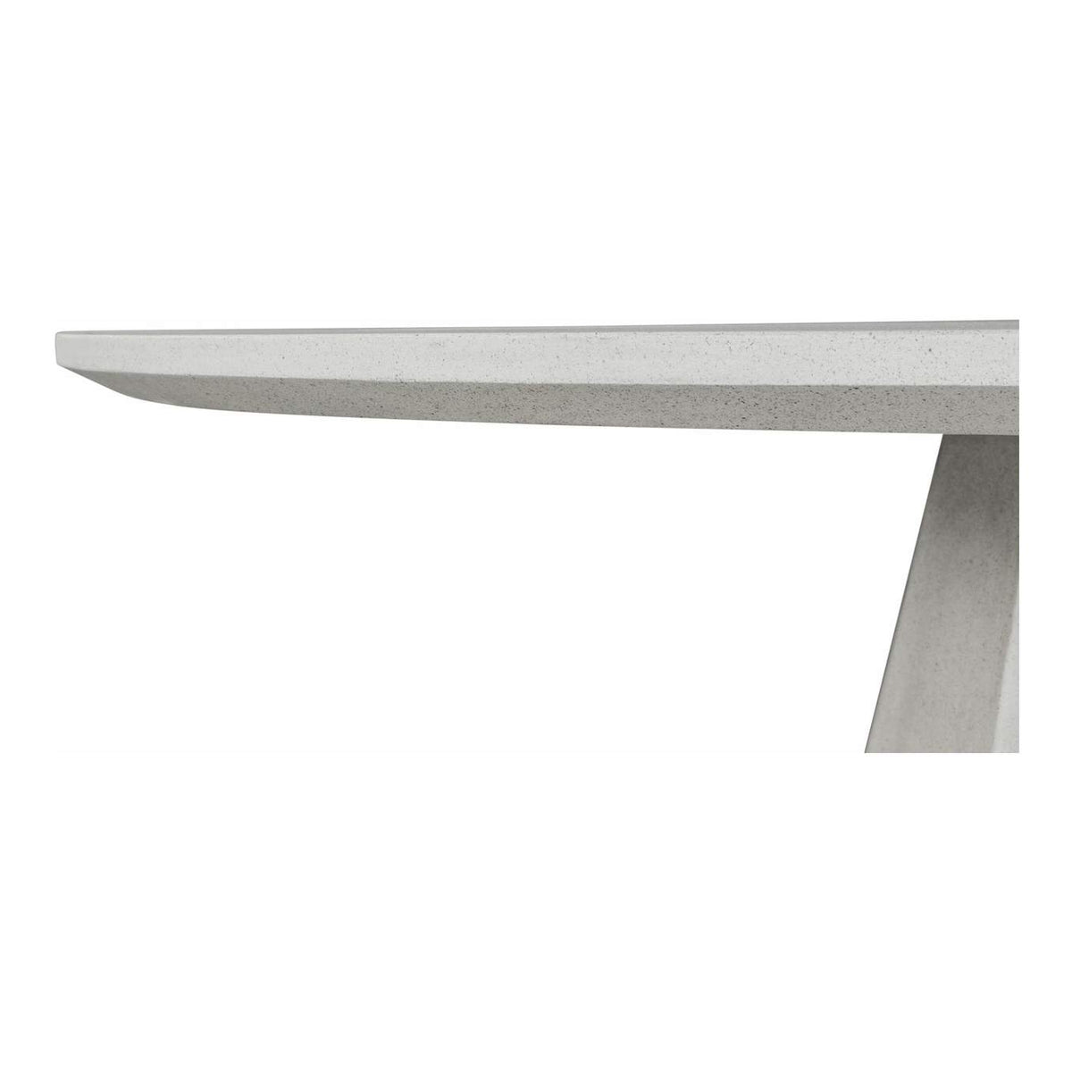 JK-1010-18-0 Templo Outdoor Dining Table Antique White